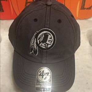 47 Brand Black Hat with Embroidered Logo